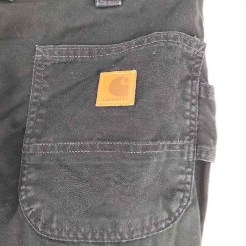 カーハート Carhartt Loose Fit Canvas Utility Work Pants Black メンズ 32X30