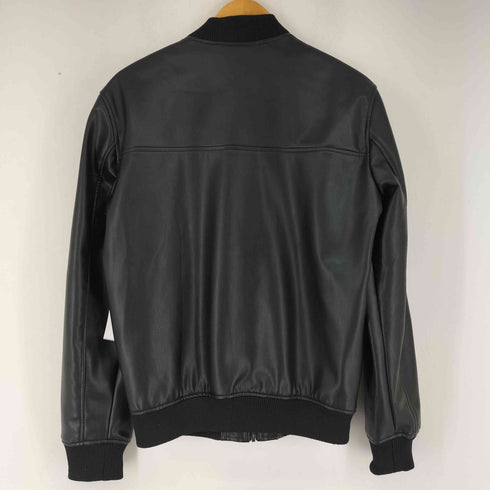 ザラ ZARA フェイクレザージップジャケット メンズ JPN:S