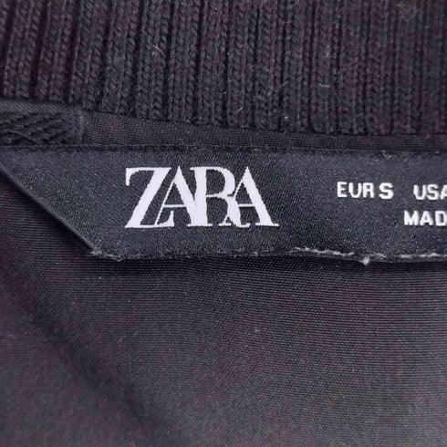 ザラ ZARA フェイクレザージップジャケット メンズ JPN:S