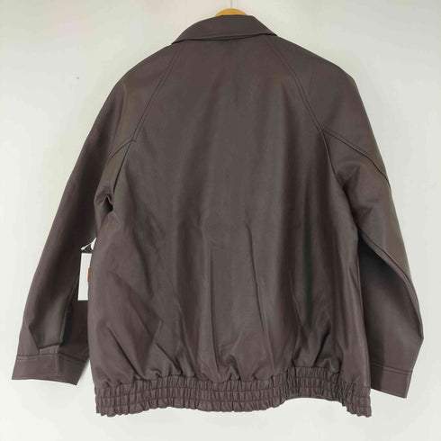 ジーユー GU フェイクレザーオーバーサイズジャケット メンズ JPN:XL
