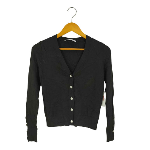 ザラ ZARA JEWEL BUTTON KNIT CARDIGAN ジュエルボタン ニットカーディガン レディース import:S