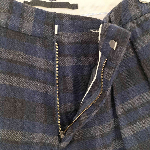 KHONOROGICA C/W Plaid Double Tuck Pants メンズ JPN:4