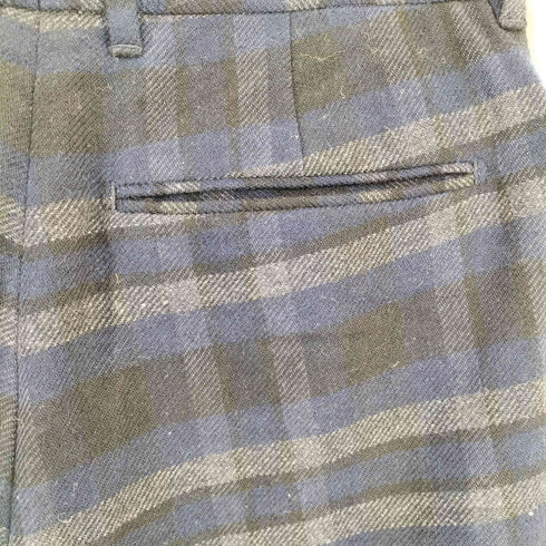 KHONOROGICA C/W Plaid Double Tuck Pants メンズ JPN:4