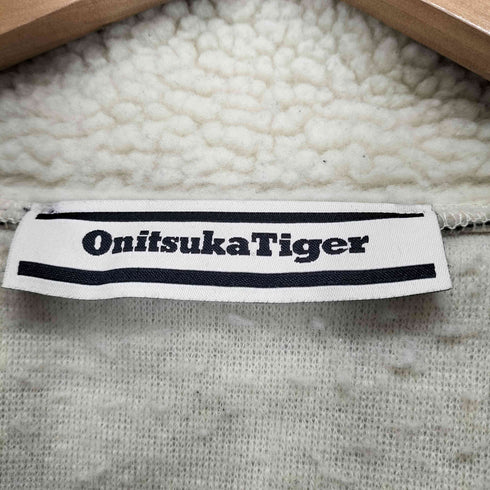 オニツカタイガー ONITSUKA TIGER ハーフジップボアジャケット メンズ JPN:S