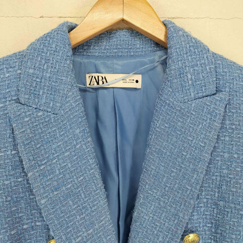 ザラ ZARA LONG SLEEVE LAPEL COLLAR BLAZER レディース JPN:L