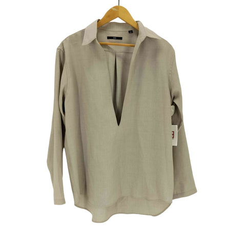 シップス SHIPS ドライタッチ スキッパー シャツ プルオーバー メンズ JPN:M