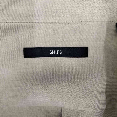 シップス SHIPS ドライタッチ スキッパー シャツ プルオーバー メンズ JPN:M
