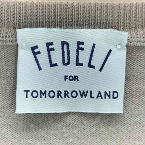 FEDELI コットン クルーネック メンズ JPN:M