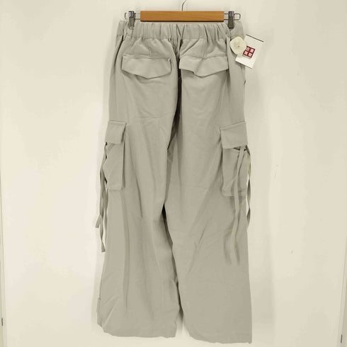 クレイル CLEL M-47Design TR Loose Parachute Pants ライトグレー メンズ JPN:M