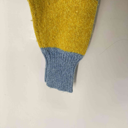 ポールスミス Paul Smith カシミヤ ウール混 ボーダークルーネックニット メンズ import:M