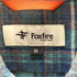 フォックスファイヤー foxfire Melange Check Shirt TSメランジチェックシャツ メンズ M