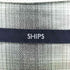 シップス SHIPS オンブレ チェック オープンカラー シャツ メンズ JPN:M