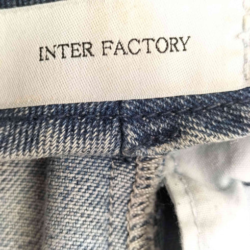 インターファクトリー INTER FACTORY ワイドデニムパンツ レディース JPN:M