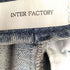 インターファクトリー INTER FACTORY ワイドデニムパンツ レディース JPN:M
