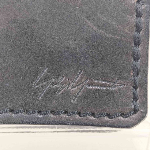 ヨウジヤマモト Yohji Yamamoto ジップ付きスクエアコインケース メンズ
