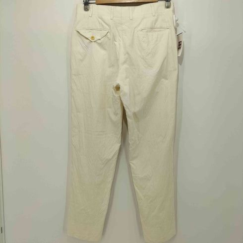 バーバリーロンドン BURBERRY LONDON シルク混 コットン スラックスパンツ メンズ 79
