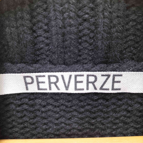 パーバーズ PERVERZE クラッシュチューブタートルネックニット レディース FREE