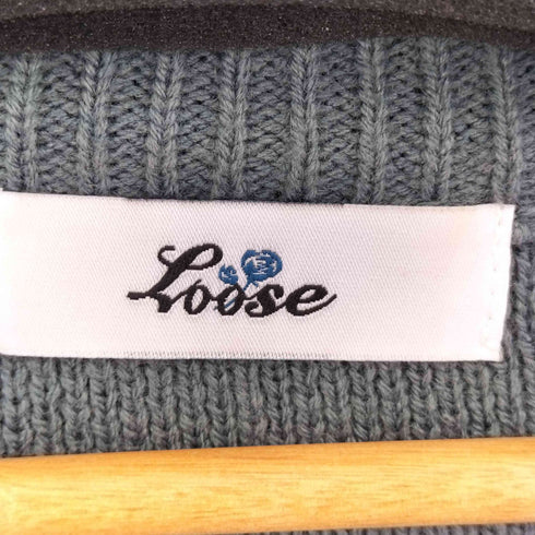 ルース Loose ボリュームスリーブオーバーニットカーディガン メンズ JPN:M