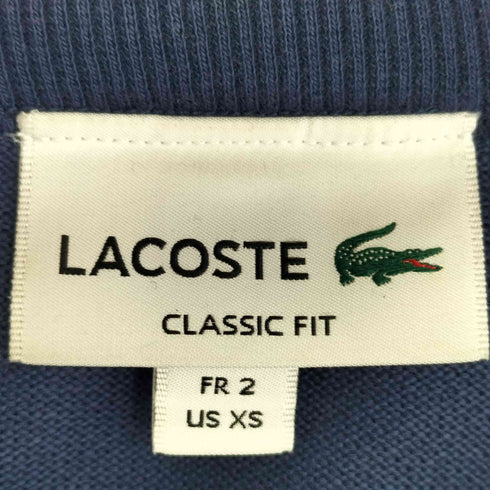 ラコステ LACOSTE 鹿の子地ロングスリーブTシャツ メンズ FR 2