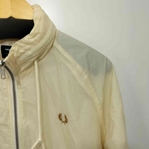 フレッドペリー FRED PERRY REISSUES ワンポイント刺繍 ジップアップ ナイロンジャケット メンズ import:M
