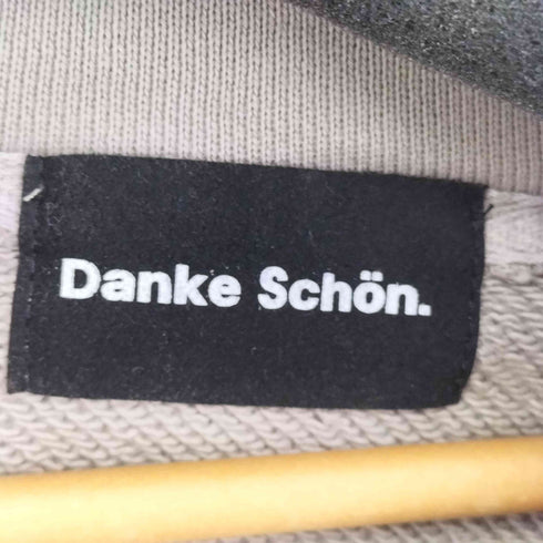 ダンケシェーン Danke Schon ダメージ加工 スウェットジップアップパーカー メンズ JPN:M