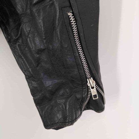 FIRST Genuine Leather 本革ダブルライダースジャケット メンズ US:42