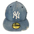 ニューエラ NEW ERA 59FIFTY MLB デニムベースボールキャップ メンズ 7 1/8