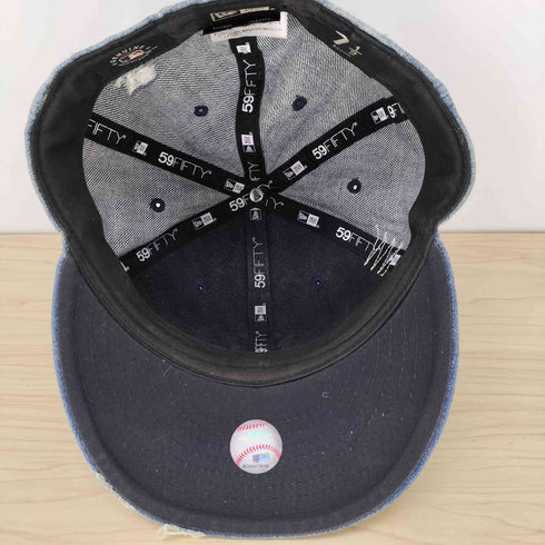 ニューエラ NEW ERA 59FIFTY MLB デニムベースボールキャップ メンズ 7 1/8