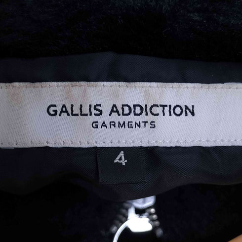 ガリスアディクション GALLIS ADDICTION フェイクファー ジップアップ ジャケット メンズ JPN:4