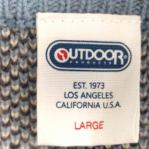 アウトドア OUTDOOR ANIMAL CREWNECK KNIT メンズ JPN:L