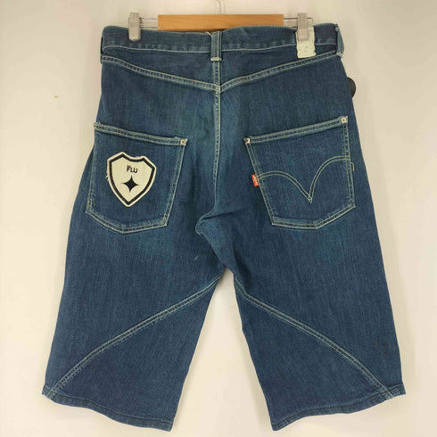 リーバイス Levis FLUライン 立体裁断デニムショートパンツ メンズ US:34-35