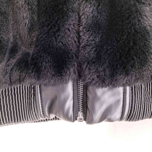 ザラ ZARA FAUX FUR HOODED JACKET レディース JPN:M