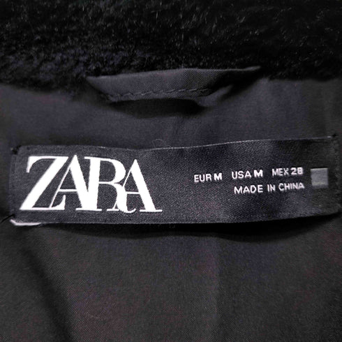 ザラ ZARA FAUX FUR HOODED JACKET レディース JPN:M