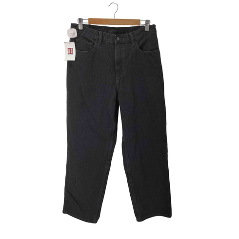 ユニクロ UNIQLO ワイドストレートジーンズ メンズ UK:32-33