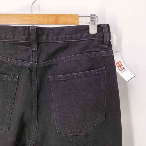 ユニクロ UNIQLO ワイドストレートジーンズ メンズ UK:32-33
