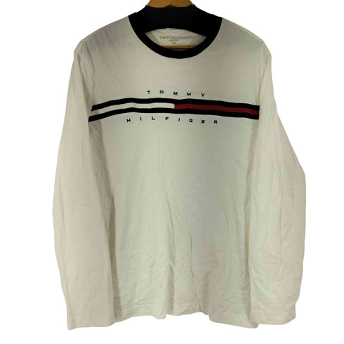 トミーヒルフィガー TOMMY HILFIGER リブロゴ クルーネックTシャツ メンズ JPN:L
