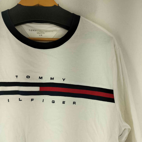 トミーヒルフィガー TOMMY HILFIGER リブロゴ クルーネックTシャツ メンズ JPN:L