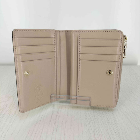 ラシット russet モノグラムプレート ミディアムウォレット レディース