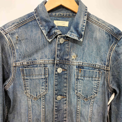 オールセインツ ALLSAINTS ダメージ加工 Gジャン デニムジャケット メンズ import:S