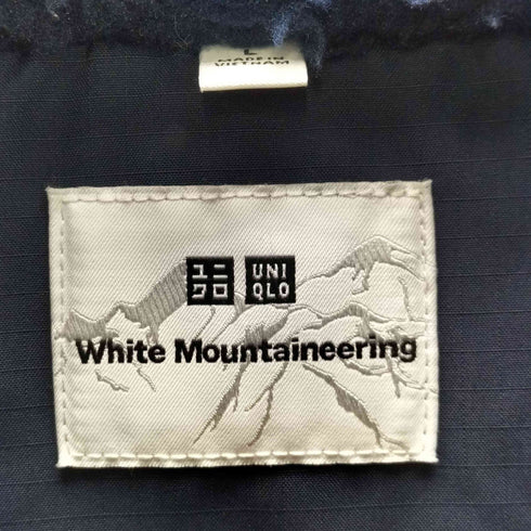 ホワイトマウンテニアリング WHITE MOUNTAINEERING ボア ハーフボタン フリース オ ーバーサイズ プルオーバー メンズ JPN:L