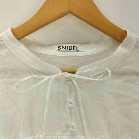 スナイデル snidel コットンティアードロングワンピース レディース ONE SIZE