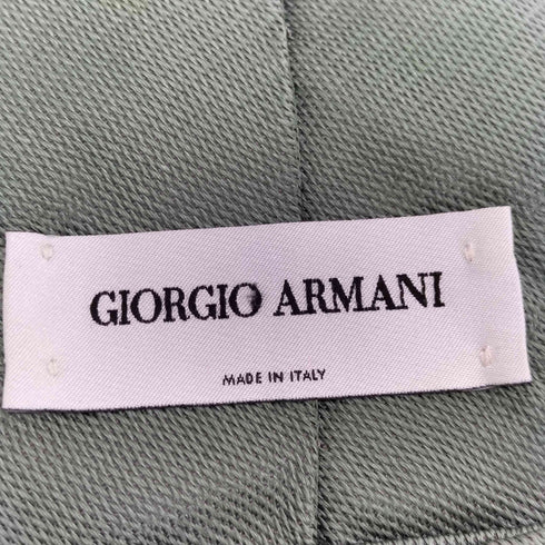 ジョルジオアルマーニ Giorgio Armani イタリア製 シルクネクタイ メンズ