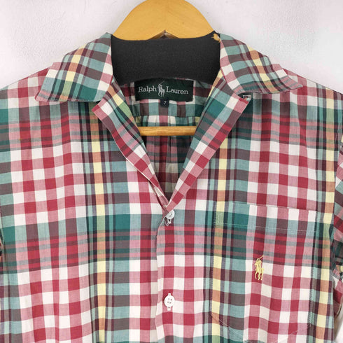ラルフローレン RALPH LAUREN S/S チェックワンピース レディース JPN:7号