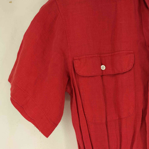 ラルフローレン RALPH LAUREN S/S 2ポケットワンピース レディース JPN:7号