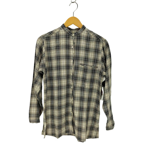 エルエルビーン L.L.Bean バンドカラーチェックシャツ メンズ