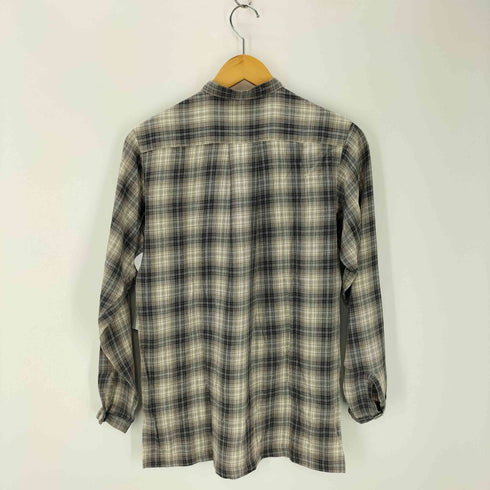 エルエルビーン L.L.Bean バンドカラーチェックシャツ メンズ