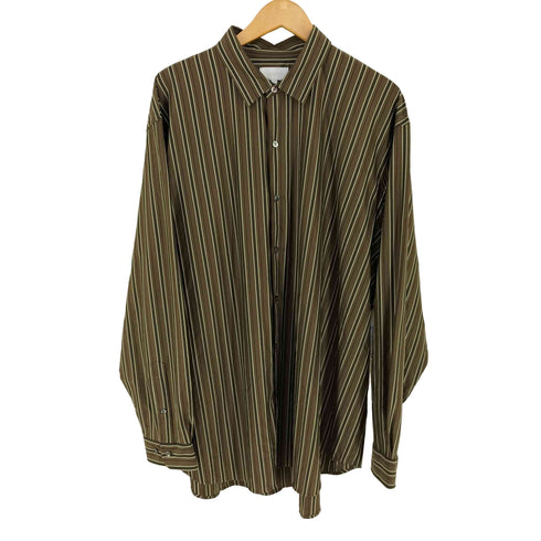 Kanemasa Phil 46G Atmosphere Stripe Shirt メンズ JPN:L