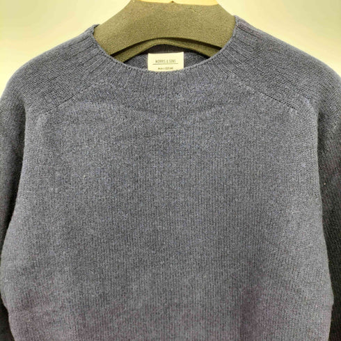 MORISS & SONS モックネック ウール プルオーバー ニット レディース JPN:2