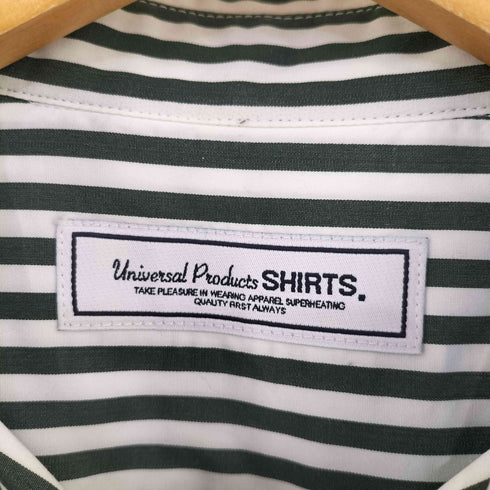 ユニバーサルプロダクツ UNIVERSAL PRODUCTS STRIPE L/S REGULAR SHIRTS メンズ JPN:3