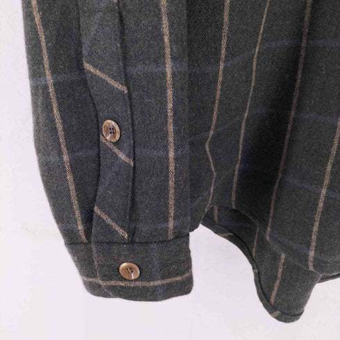 フランクリーダー FRANK LEDER WOOL CHECK SHIRTS メンズ